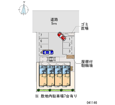 41146 Monthly parking lot