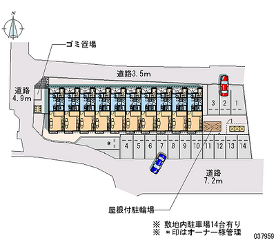 37959 Monthly parking lot