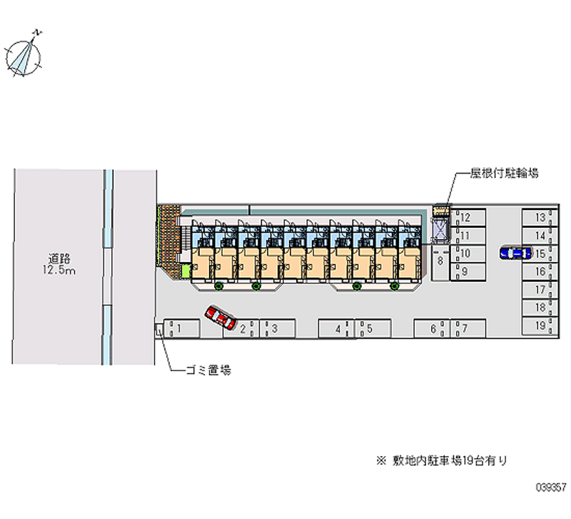 レオパレスフレンドハイツ 月極駐車場