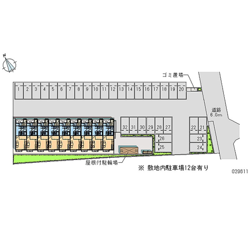 29611 Monthly parking lot