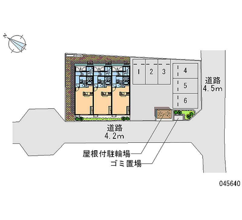 45640月租停车场