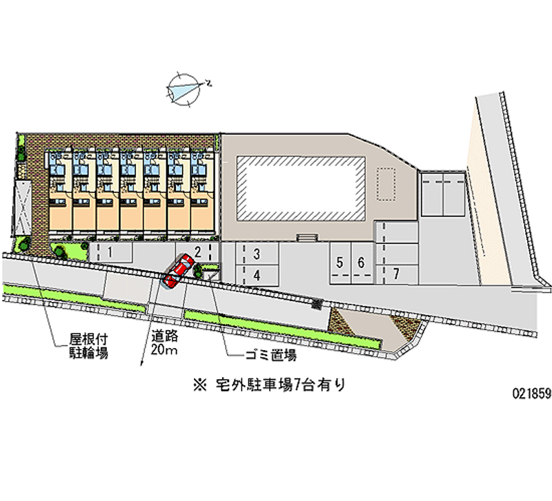 21859月租停車場