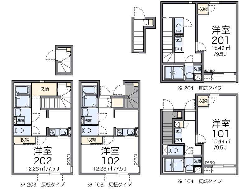 クレイノファウンデーション美好 間取図