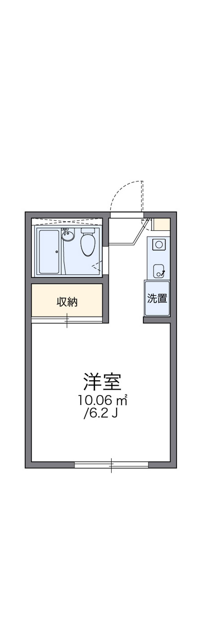 レオパレスＳｏｕｔｈＲｉｖｅｒⅡ 間取図