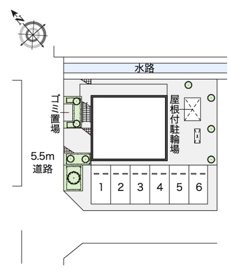 レオネクストメゾン姉崎 配置図