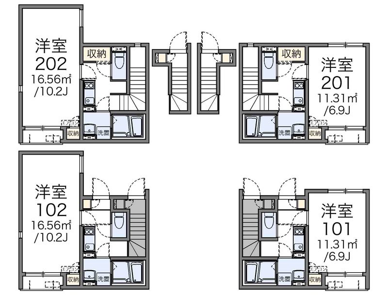 LEONEXT Excel Ogawa Nibankan 户型图