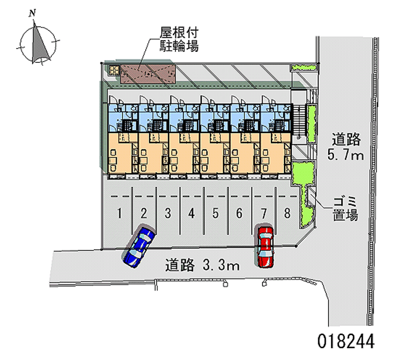 18244月租停车场