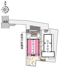 クレイノドゥマンＡ館 配置図
