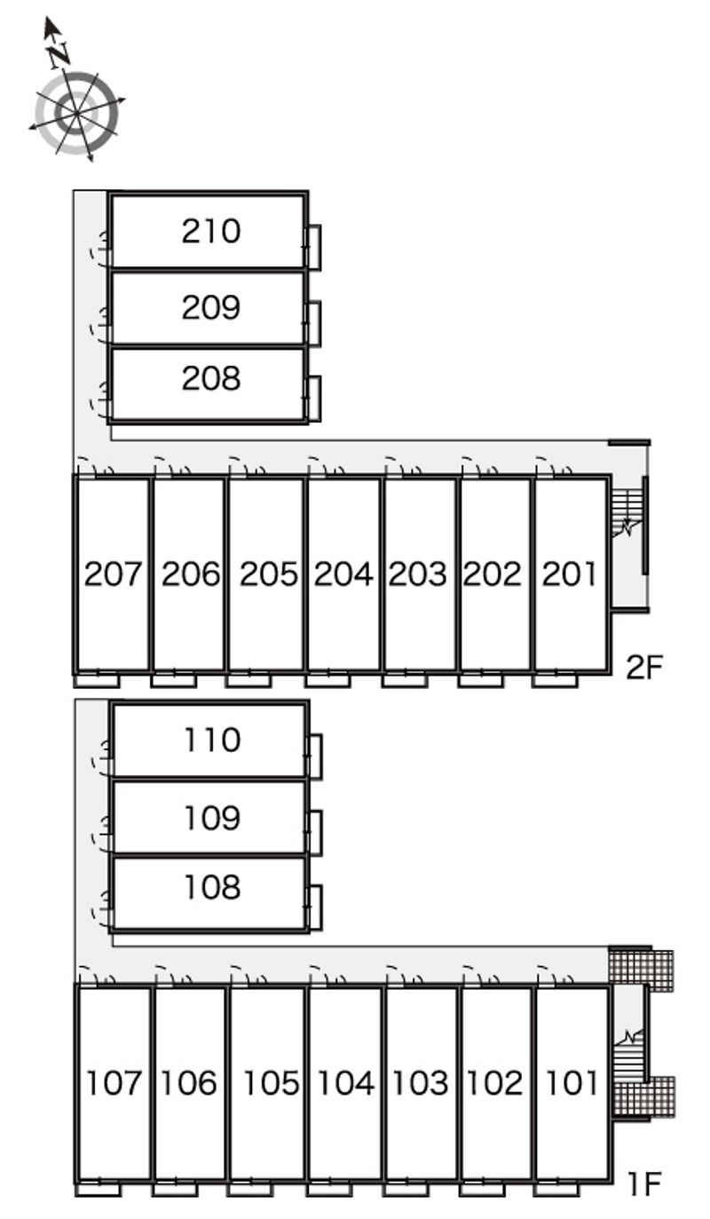レオネクストＴｏｍａⅠ 間取配置図