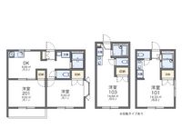 レオパレス藤宮 間取り図