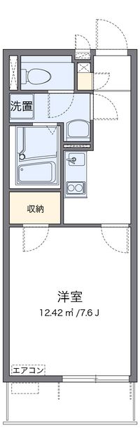 クレイノポモドーロ 間取り図