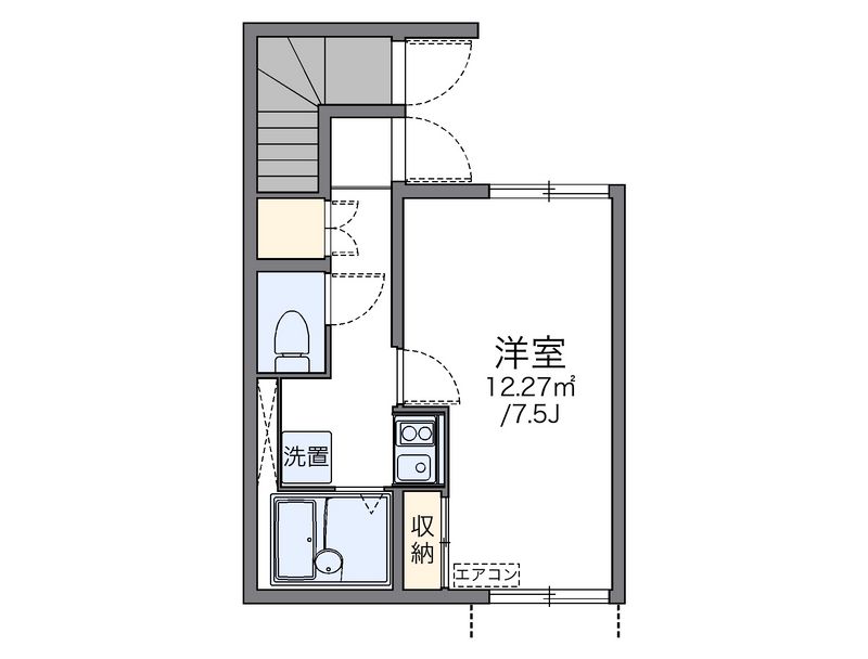 レオネクストエルハイム 間取図