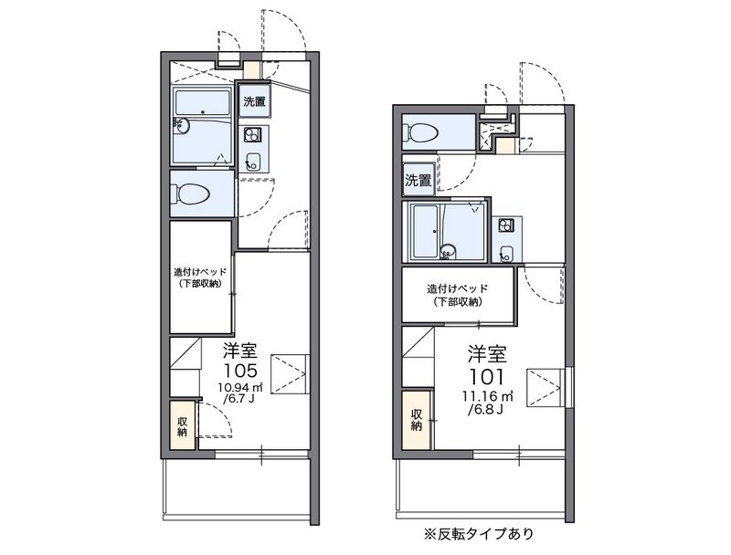 レオパレス洛南 間取図