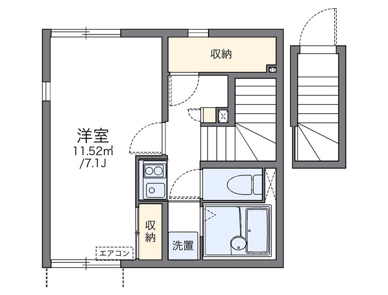 レオネクスト千代 間取図