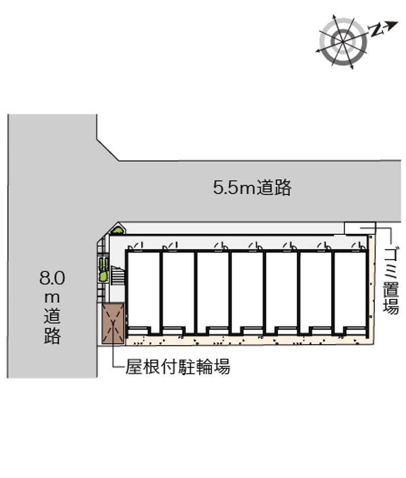 クレイノＳＨＩＮＯＮＯＭＥ 配置図