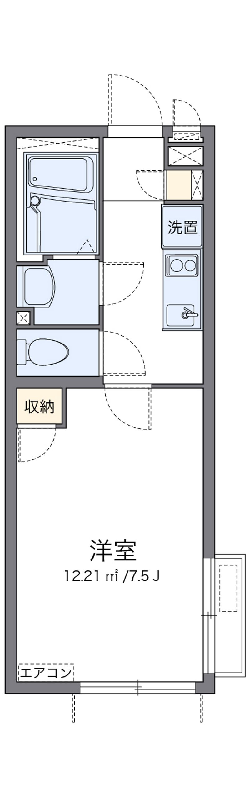 クレイノエレガンテⅢ 間取り