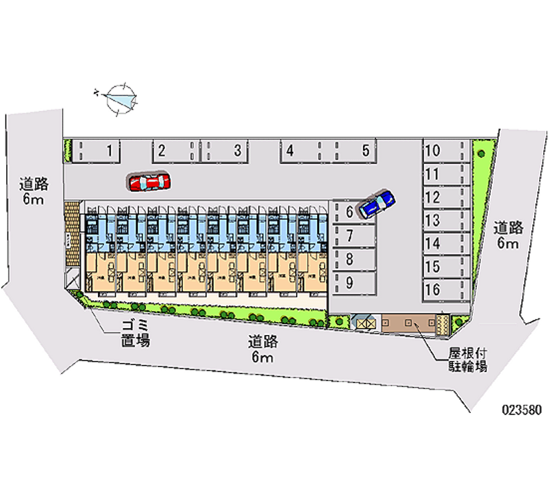 レオパレスＴＯＫＩ 月極駐車場