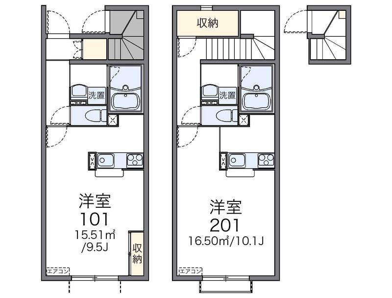 レオネクストＭＡＳＨＩＫＩⅡ 間取図