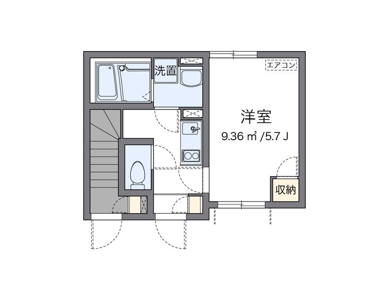 クレイノ久我山 間取り