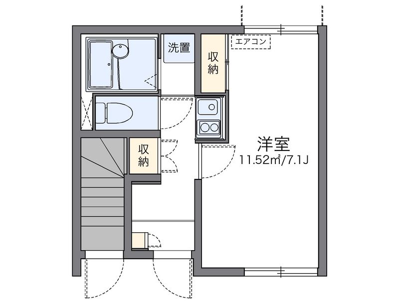 レオネクストウィング６ 間取図