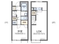 レオネクストネクスト楠 間取り図