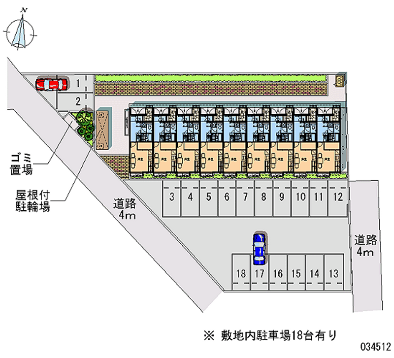 34512 Monthly parking lot