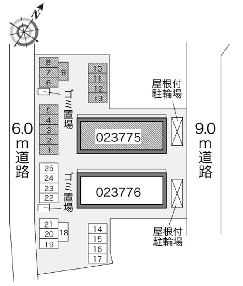 レオパレス純 配置図