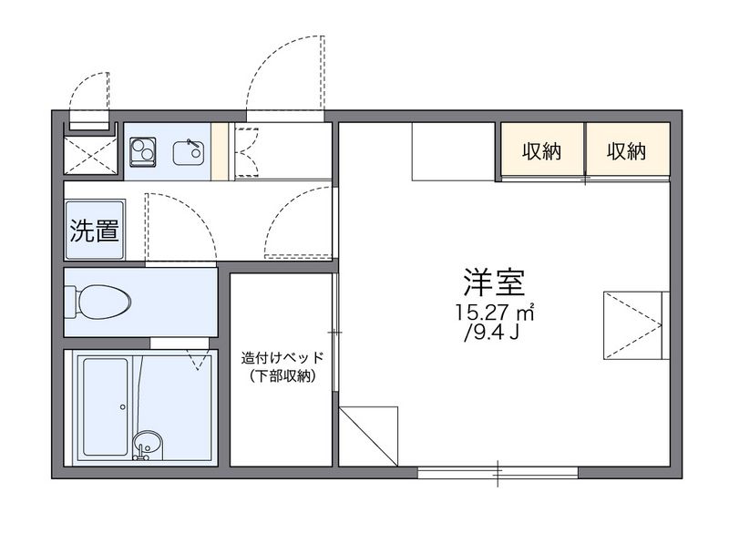 leopalace Soleil Naruse Floor plan