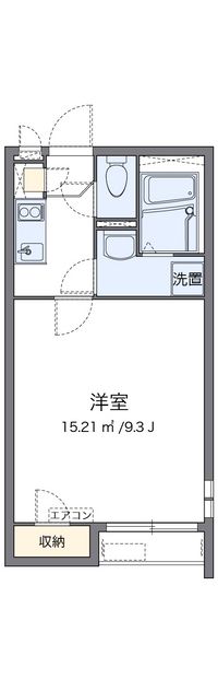 クレイノファースト東原 間取り図