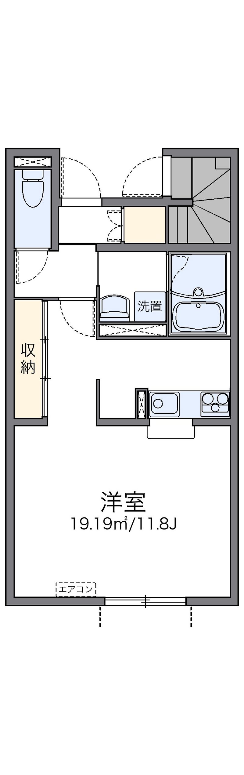 レオネクストプティボヌール 間取図