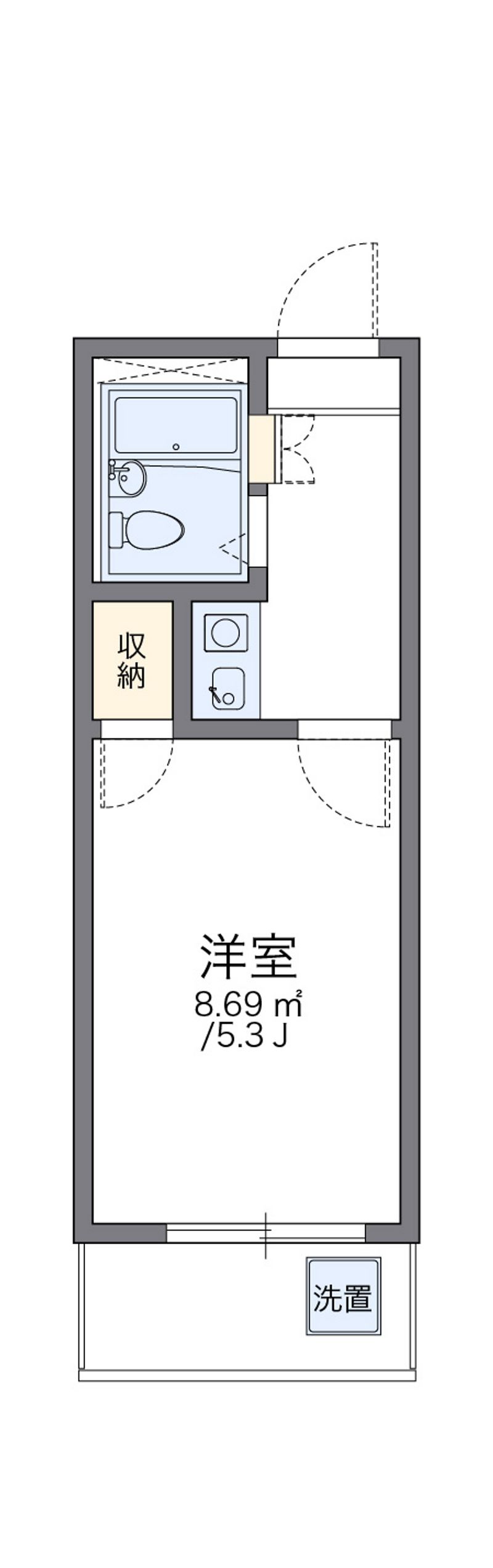 leopalace OCT Floor plan
