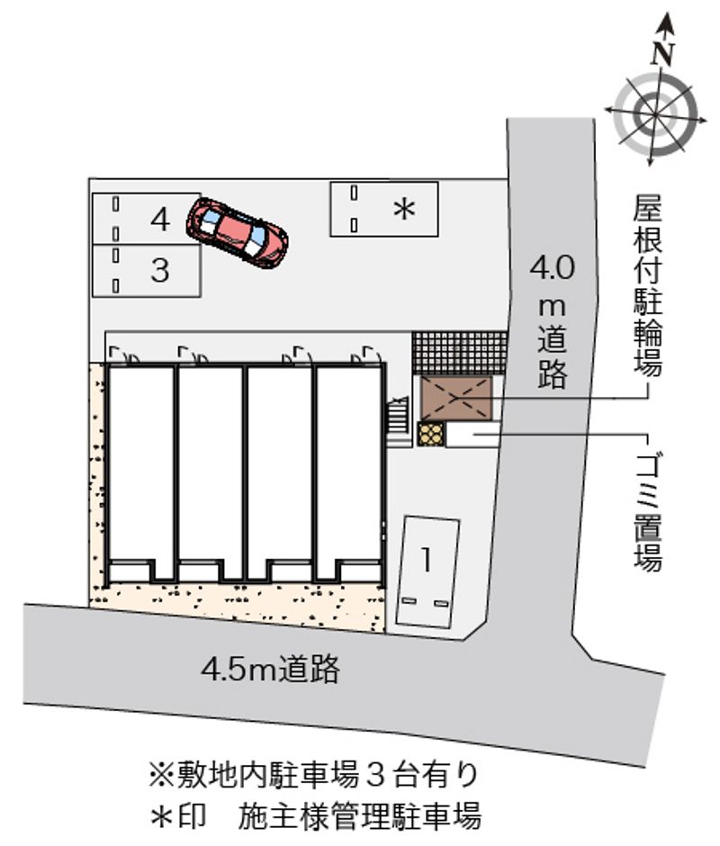 クレイノユートピア 配置図