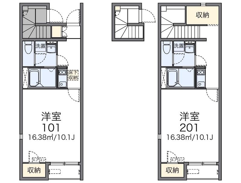 レオネクストエストレーラ 間取図