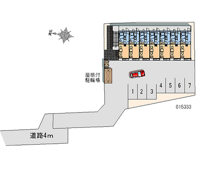 15333 Monthly parking lot