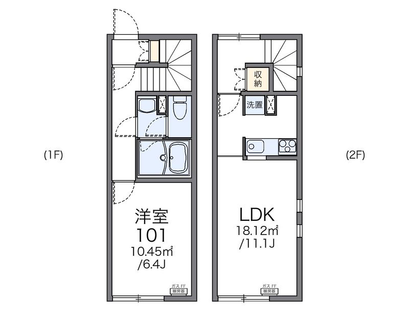 レオネクスト保水Ａ 間取図