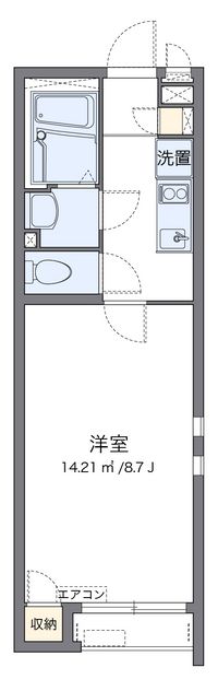 クレイノバンブスヴァルトハイム 間取図