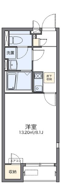 レオネクストカサグランデ 間取り図