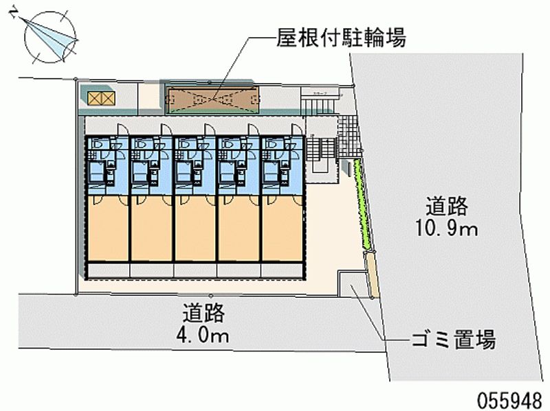 クレイノＲＯＵＴＥ　１６ 区画図
