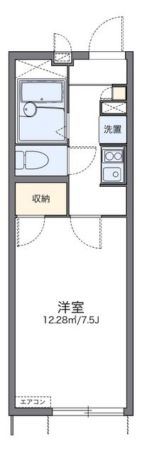 レオパレスフィールド中根 間取り図