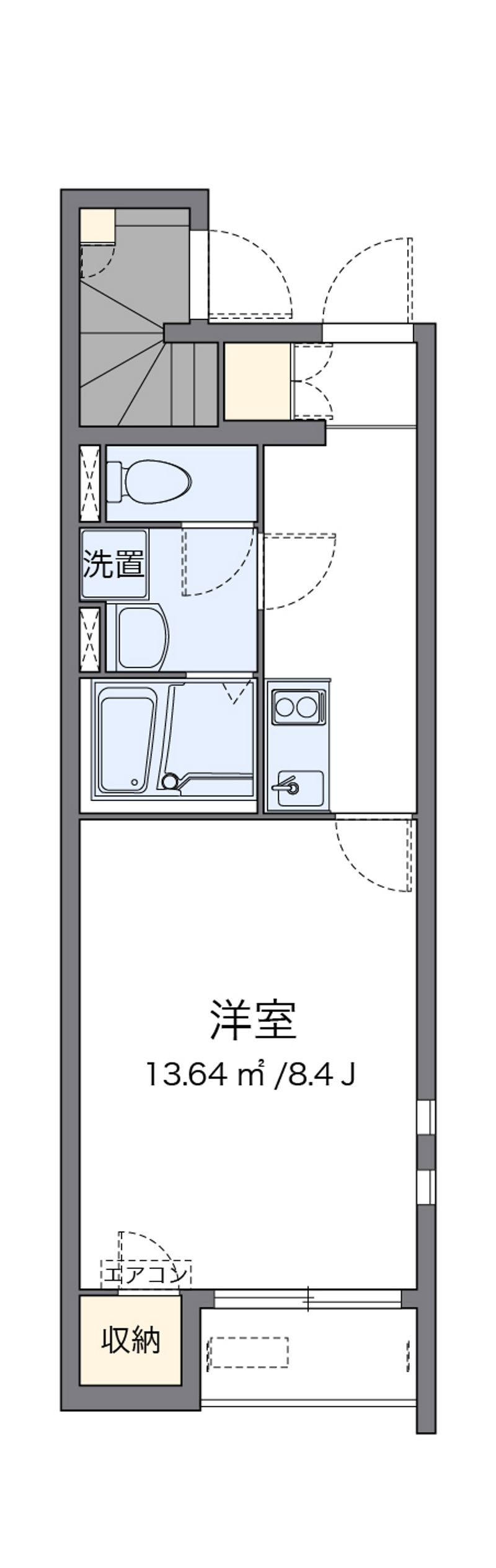 クレイノサンマルトル 間取図