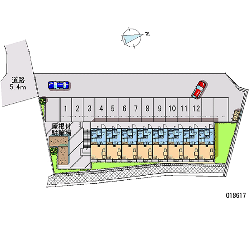 18617 Monthly parking lot