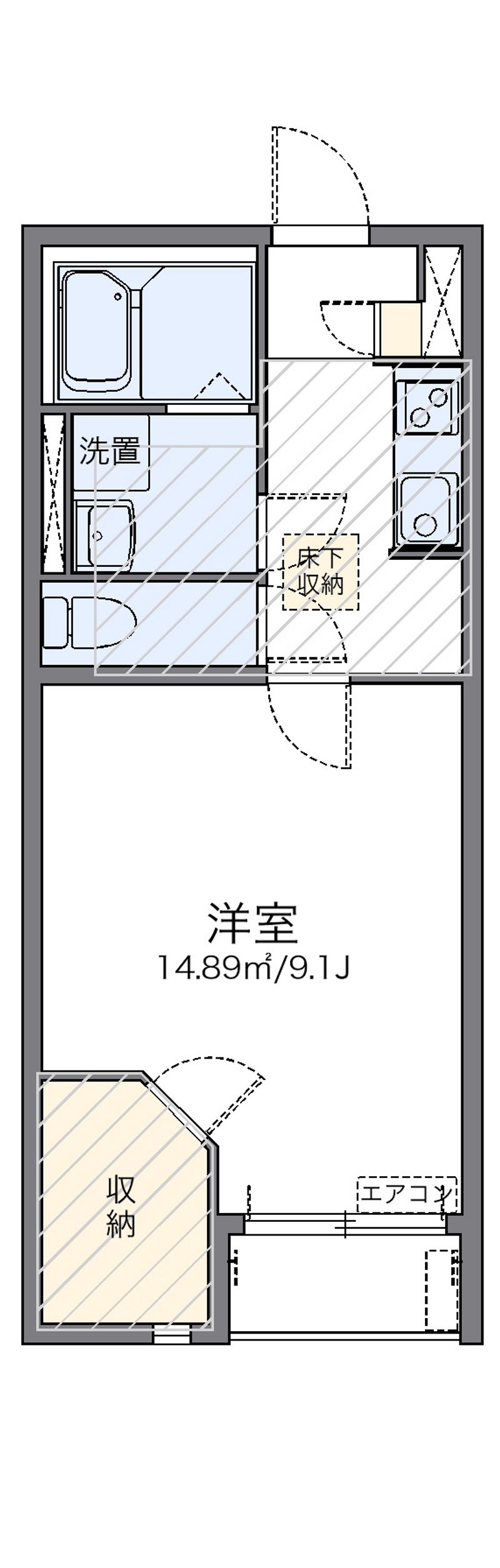 レオネクストメルベーユ山根 間取図