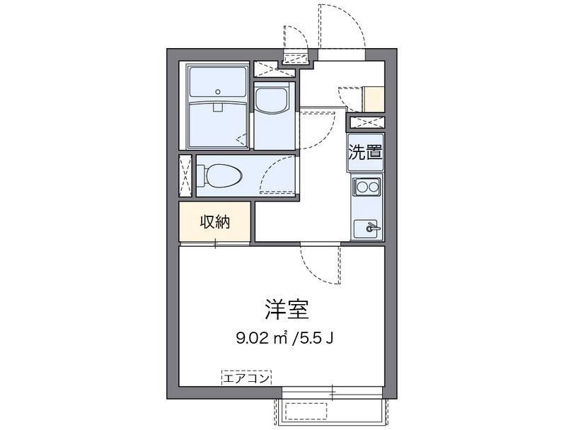 クレイノＴＡＫＥＤＡⅡ 間取図