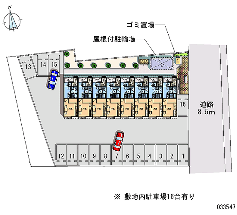 33547月租停車場