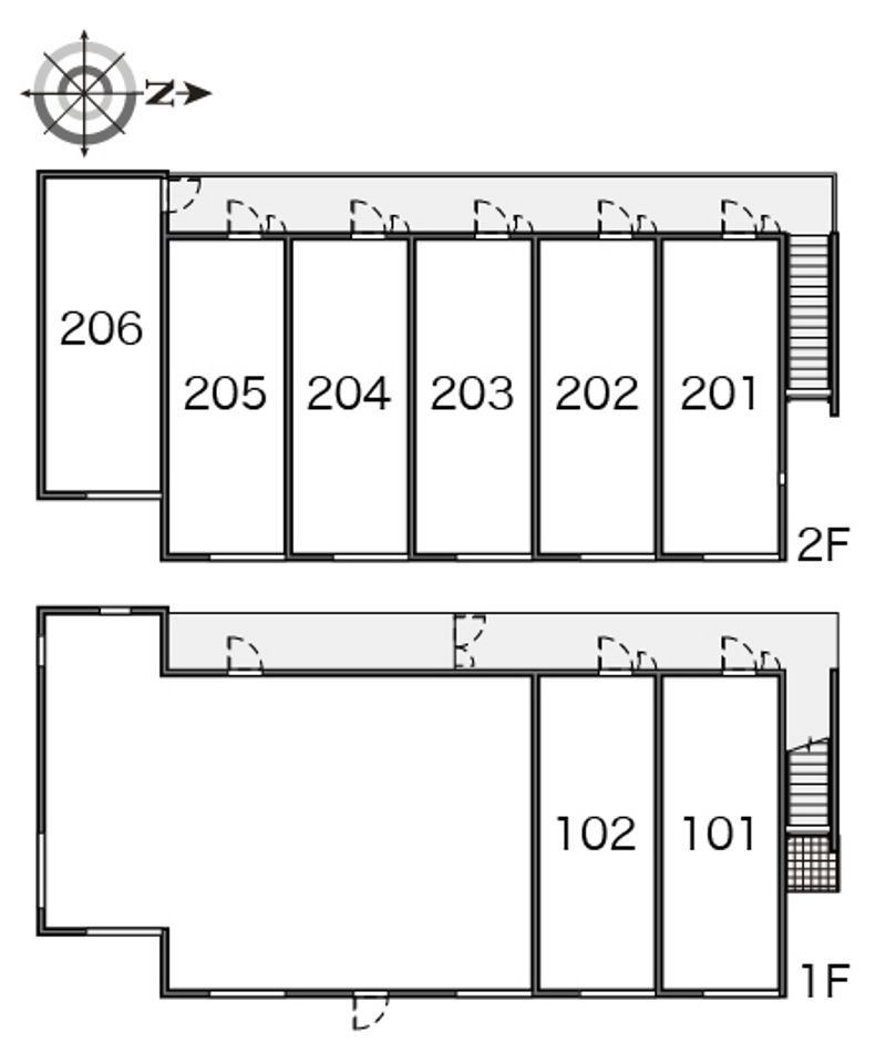 レオネクストルーチェ 間取り配置図