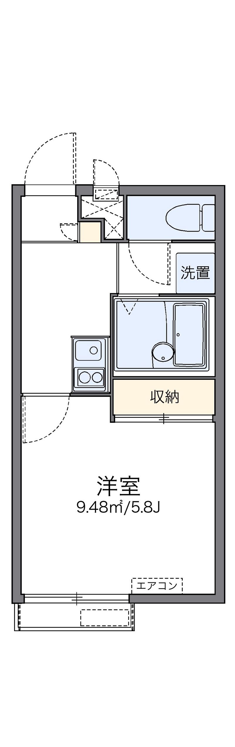 レオパレスＳＥＩＺＡＮⅡ 間取り