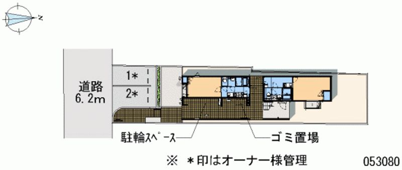 レオネクストシャルム桃山 区画図