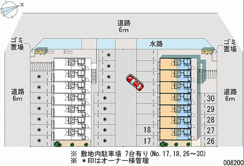 レオパレス宇佐崎Ⅱ 月極駐車場