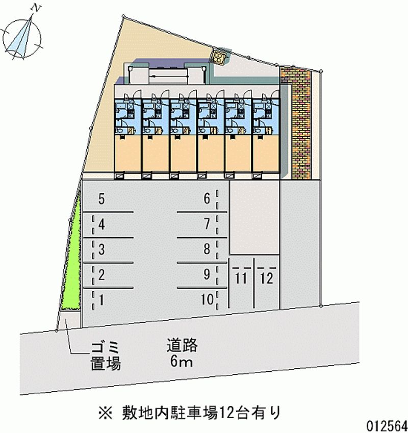 レオパレス御坊 月極駐車場