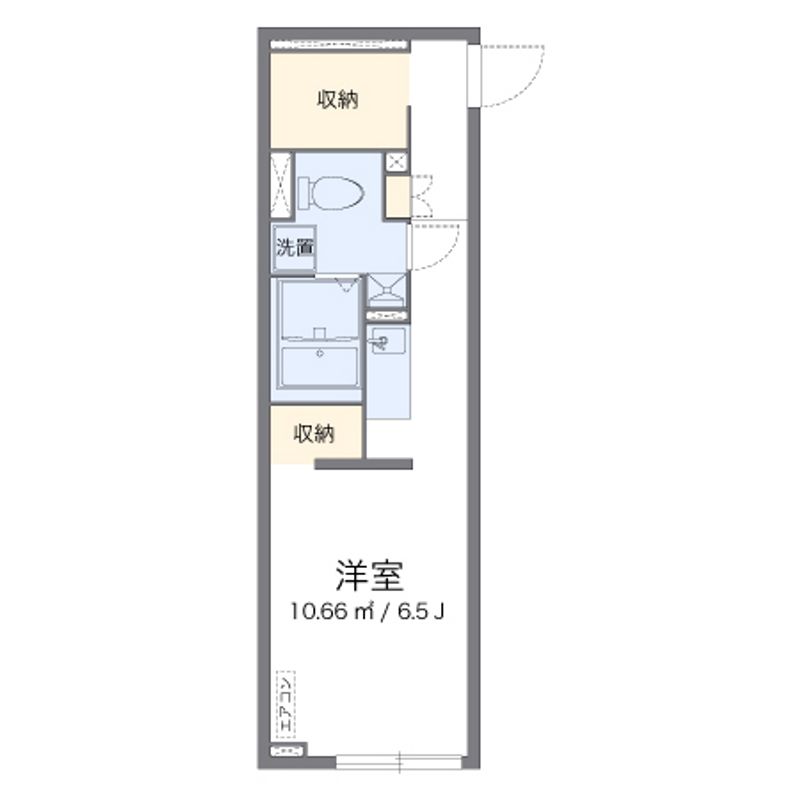 leopalace Senzaku East Sơ đồ nhà